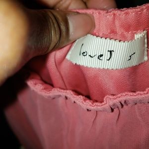 Coral pink summer dress